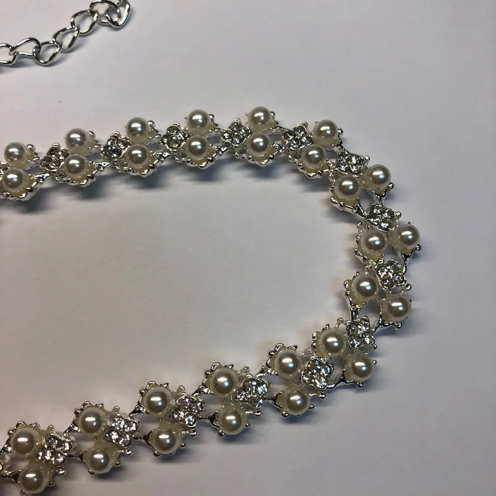 Faux Pearl Jewelry Set